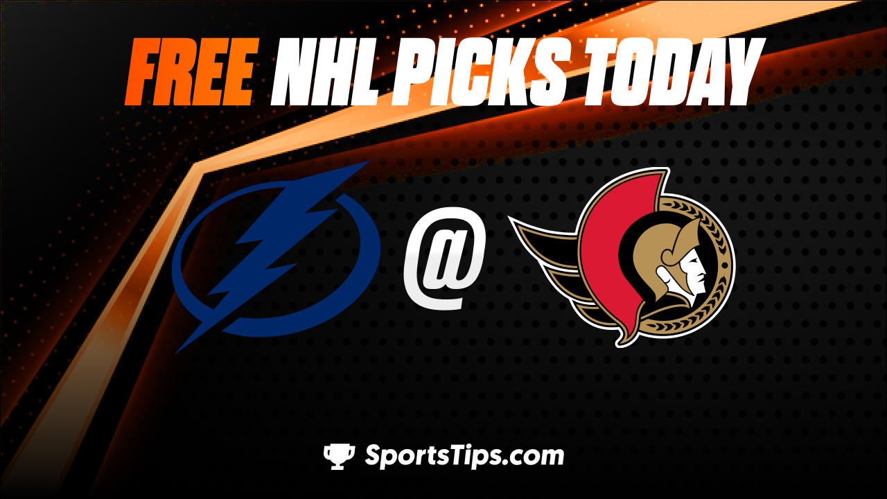 Free NHL Picks Today: Ottawa Senators vs Tampa Bay Lightning 3/23/23