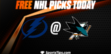 Free NHL Picks Today: San Jose Sharks vs Tampa Bay Lightning 10/29/22
