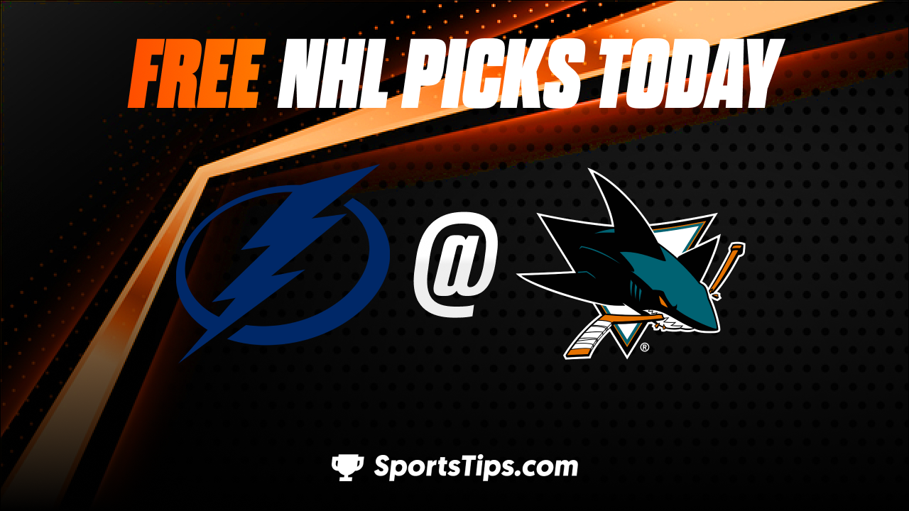 Free NHL Picks Today: San Jose Sharks vs Tampa Bay Lightning 10/29/22