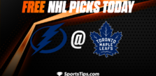 Free NHL Picks Today For Round 1: Toronto Maple Leafs vs Tampa Bay Lightning 4/18/23