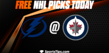 Free NHL Picks Today: Winnipeg Jets vs Tampa Bay Lightning 1/6/23