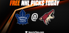 Free NHL Picks Today: Arizona Coyotes vs Toronto Maple Leafs 12/29/22
