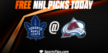 Free NHL Picks Today: Colorado Avalanche vs Toronto Maple Leafs 12/31/22