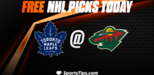 Free NHL Picks Today: Minnesota Wild vs Toronto Maple Leafs 11/25/22