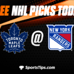 Free NHL Picks Today: New York Rangers vs Toronto Maple Leafs 4/13/23