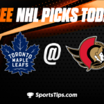 Free NHL Picks Today: Ottawa Senators vs Toronto Maple Leafs 4/1/23