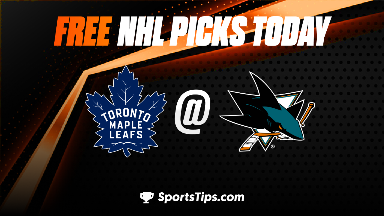 Free NHL Picks Today: San Jose Sharks vs Toronto Maple Leafs 10/27/22