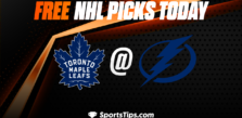 Free NHL Picks Today For Round 1: Tampa Bay Lightning vs Toronto Maple Leafs 4/22/23