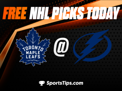 Free NHL Picks Today For Round 1: Tampa Bay Lightning vs Toronto Maple Leafs 4/29/23