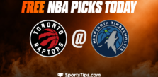Free NBA Picks Today: Minnesota Timberwolves vs Toronto Raptors 1/19/23