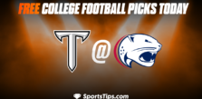 Free College Football Picks Today: South Alabama Jaguars vs Troy Trojans 10/20/22