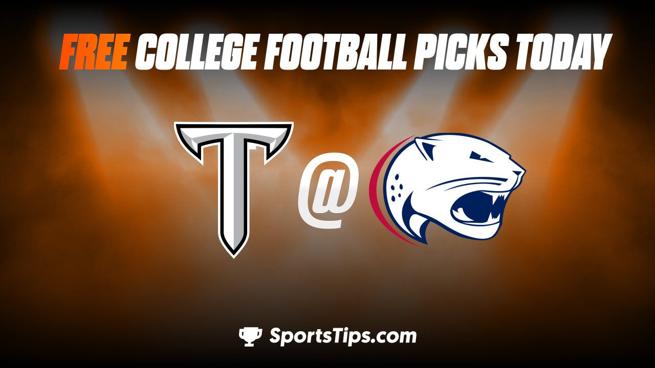 Free College Football Picks Today: South Alabama Jaguars vs Troy Trojans 10/20/22