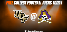 Free College Football Picks Today: East Carolina Pirates vs University of Central Florida Knights 10/22/22