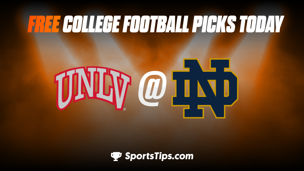 Free College Football Picks Today: Notre Dame Fighting Irish vs Nevada-Las Vegas Rebels 10/22/22