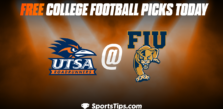 Free College Football Picks Today: Florida International Panthers vs University of Texas at San Antonio Roadrunners 10/14/22