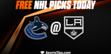Free NHL Picks Today: Los Angeles Kings vs Vancouver Canucks 4/10/23