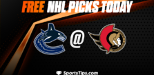 Free NHL Picks Today: Ottawa Senators vs Vancouver Canucks 11/8/22