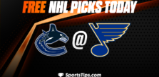 Free NHL Picks Today: St. Louis Blues vs Vancouver Canucks 2/23/23