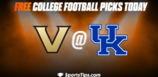 Free College Football Picks Today: Kentucky Wildcats vs Vanderbilt Commodores 11/12/22