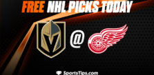 Free NHL Picks Today: Detroit Red Wings vs Vegas Golden Knights 12/3/22