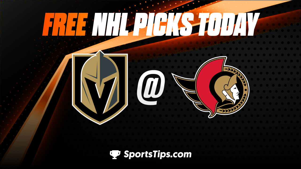 Free NHL Picks Today: Ottawa Senators vs Vegas Golden Knights 11/3/22