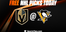 Free NHL Picks Today: Pittsburgh Penguins vs Vegas Golden Knights 12/1/22