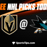 Free NHL Picks Today: San Jose Sharks vs Vegas Golden Knights 3/30/23