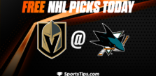 Free NHL Picks Today: San Jose Sharks vs Vegas Golden Knights 10/25/22