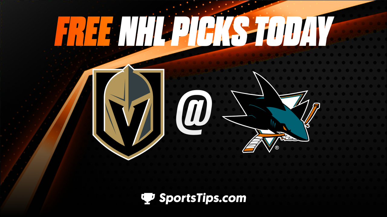 Free NHL Picks Today: San Jose Sharks vs Vegas Golden Knights 10/25/22