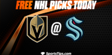 Free NHL Picks Today: Seattle Kraken vs Vegas Golden Knights 4/13/23