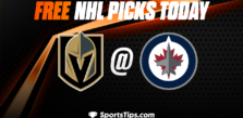 Free NHL Picks Today For Round 1: Winnipeg Jets vs Vegas Golden Knights 4/24/23
