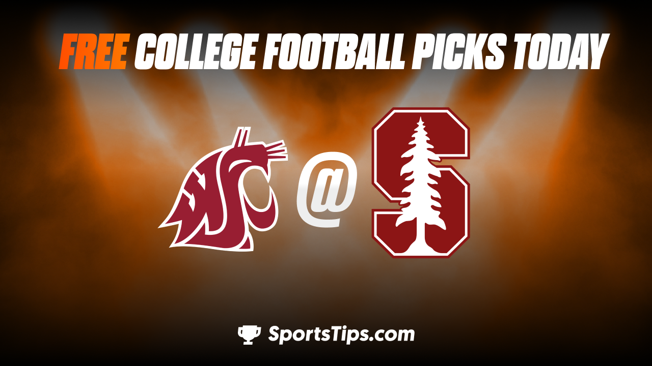 Free College Football Picks Today: Stanford Cardinal vs Washington State Cougars 11/5/22
