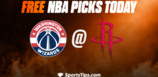 Free NBA Picks Today: Houston Rockets vs Washington Wizards 1/25/23