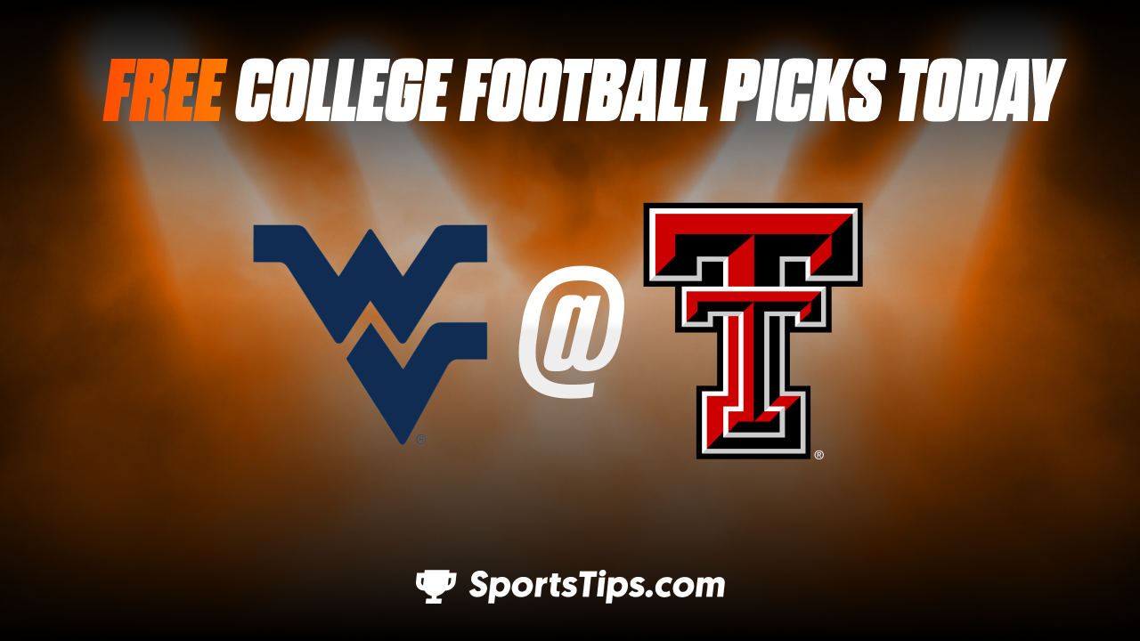 Free College Football Picks Today: Texas Tech Red Raiders vs West Virginia Mountaineers 10/22/22