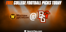 Free College Football Picks Today: Bowling Green Falcons vs Western Michigan Broncos 11/2/22