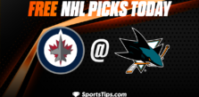 Free NHL Picks Today: San Jose Sharks vs Winnipeg Jets 3/28/23