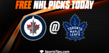 Free NHL Picks Today: Toronto Maple Leafs vs Winnipeg Jets 1/19/23