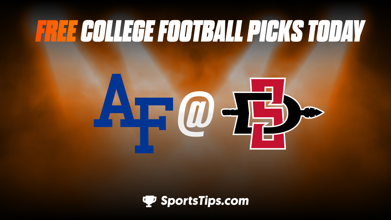 Free College Football Picks Today: San Diego State Aztecs vs Air Force Falcons 11/26/22