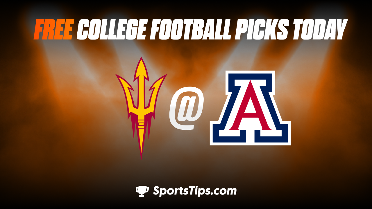 Free College Football Picks Today: Arizona Wildcats vs Arizona State Sun Devils 11/25/22