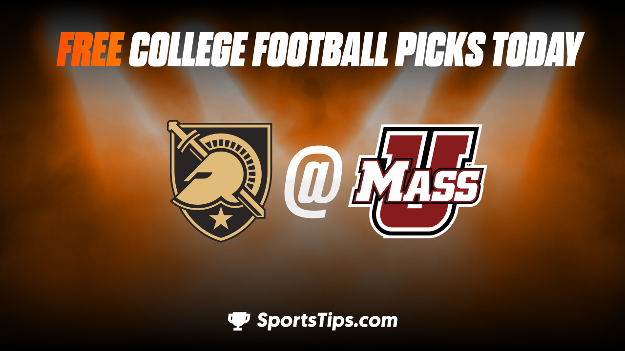 Free College Football Picks Today: Massachusetts Minutemen vs Army West Point Black Knights 11/26/22