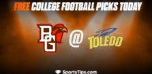 Free College Football Picks Today: Toledo Rockets vs Bowling Green Falcons 11/15/22