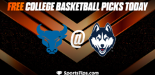 Free College Basketball Picks Today: Connecticut Huskies vs Buffalo Bulls 11/15/22