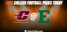 Free College Football Picks Today: Eastern Michigan Eagles vs Central Michigan Chippewas 11/25/22