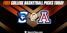 Free College Basketball Picks Today: Arizona Wildcats vs Creighton Bluejays 11/23/22
