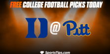 Free College Football Picks Today: Pittsburgh Panthers vs Duke Blue Devils 11/19/22