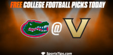 Free College Football Picks Today: Vanderbilt Commodores vs Florida Gators 11/19/22