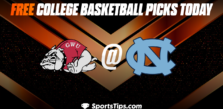 Free College Basketball Picks Today: North Carolina Tar Heels vs Gardner-Webb 11/15/22