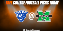 Free College Football Picks Today: Marshall Thundering Herd vs Georgia State Panthers 11/26/22