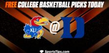 Free College Basketball Picks Today: Kansas Jayhawks vs Duke Blue Devils 11/15/22