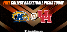 Free College Basketball Picks Today: Houston Cougars vs Kent State Golden Flashes 11/26/22